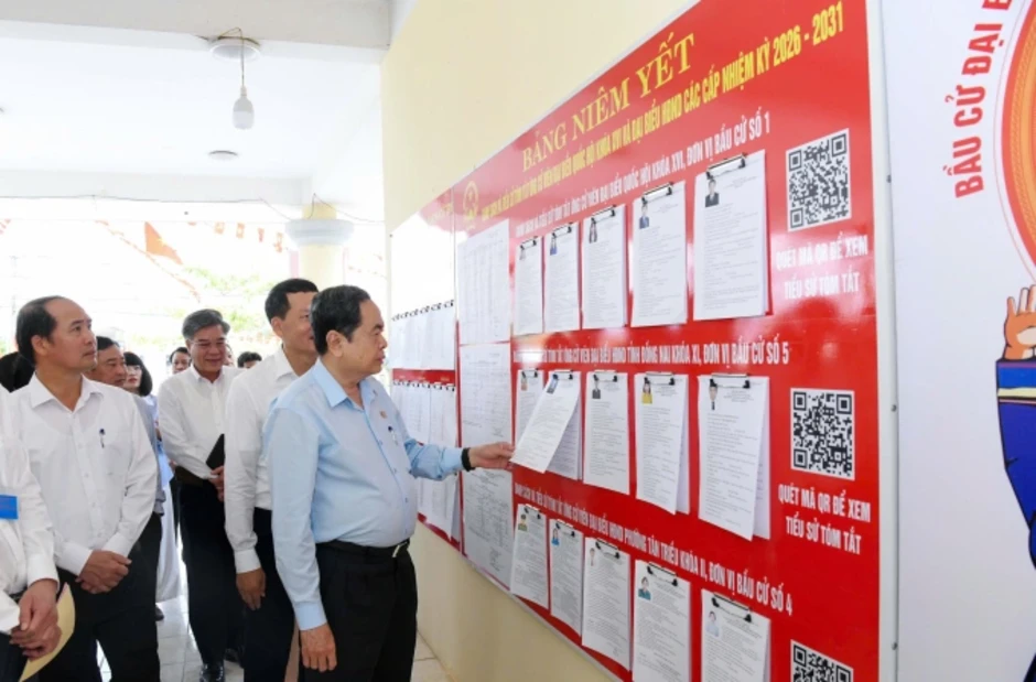 Lần đầu ứng dụng dữ liệu dân cư, VNeID trong nhiều khâu bầu cử - Báo TinVina Lần đầu ứng dụng dữ liệu dân cư, VNeID trong nhiều khâu bầu cử - Báo TinVina