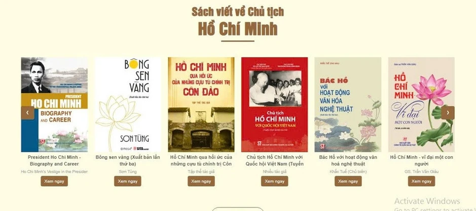 Lan tỏa các ấn phẩm về Chủ tịch Hồ Chí Minh trên nền tảng số Lan tỏa các ấn phẩm về Chủ tịch Hồ Chí Minh trên nền tảng số