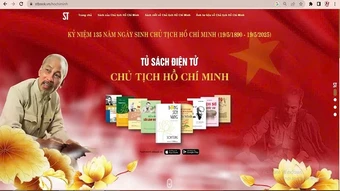 Lan tỏa các ấn phẩm về Chủ tịch Hồ Chí Minh trên nền tảng số