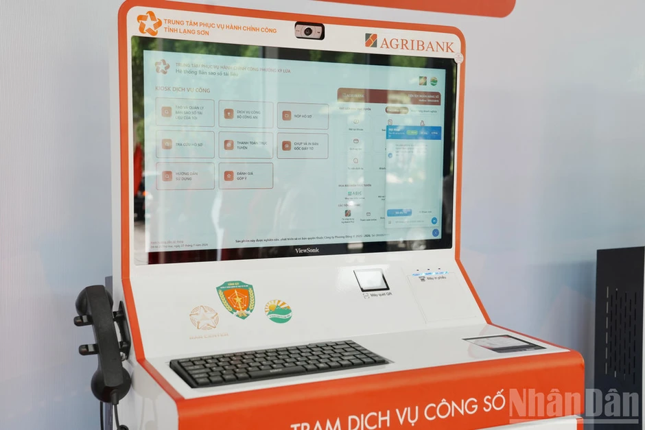 Lạng Sơn khai trương mô hình “Trạm dịch vụ công số” Lạng Sơn khai trương mô hình “Trạm dịch vụ công số”