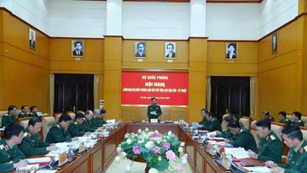 Lãnh đạo Bộ Quốc phòng làm việc với Tổng cục Hậu cần-Kỹ thuật