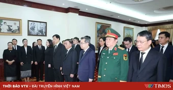 Lãnh đạo Đảng, Nhà nước viếng đồng chí Saysomphone Phomvihane, Ủy viên Bộ Chính trị, Chủ tịch Quốc hội Lào