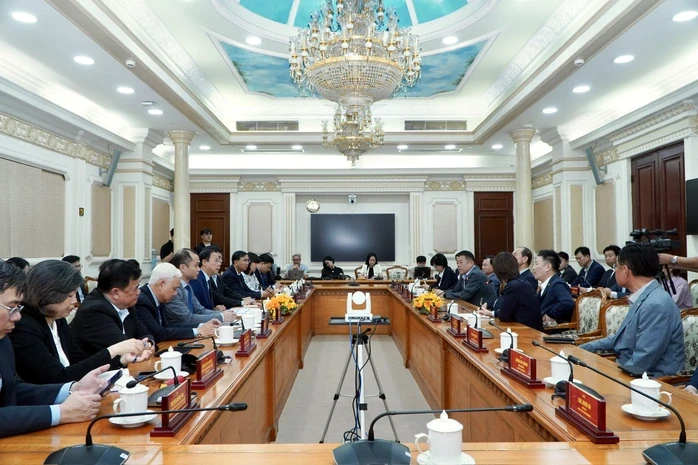 Lãnh đạo TP HCM tiếp đoàn công tác TP Daejeon - Hàn Quốc