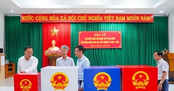 Lãnh đạo TPHCM kiểm tra công tác chuẩn bị bầu cử tại đặc khu Côn Đảo