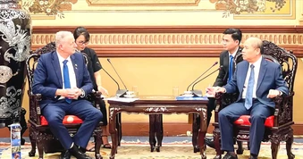 Lãnh đạo TPHCM tiếp Đại sứ Israel chào từ biệt