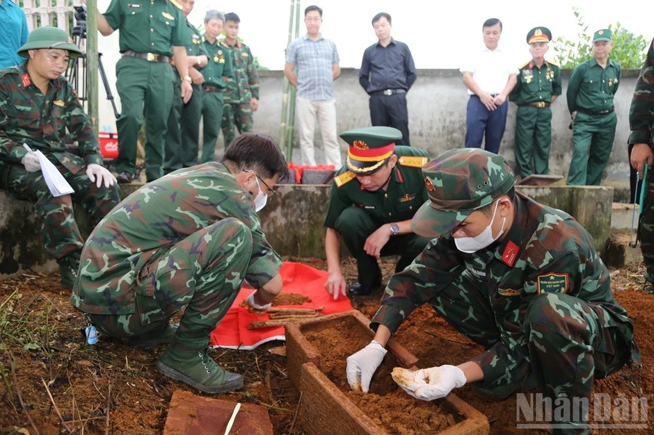 Lào Cai quy tập 7 hài cốt liệt sĩ Lào Cai quy tập 7 hài cốt liệt sĩ
