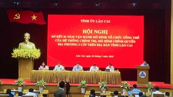 Lào Cai sơ kết một năm vận hành mô hình chính quyền địa phương 2 cấp