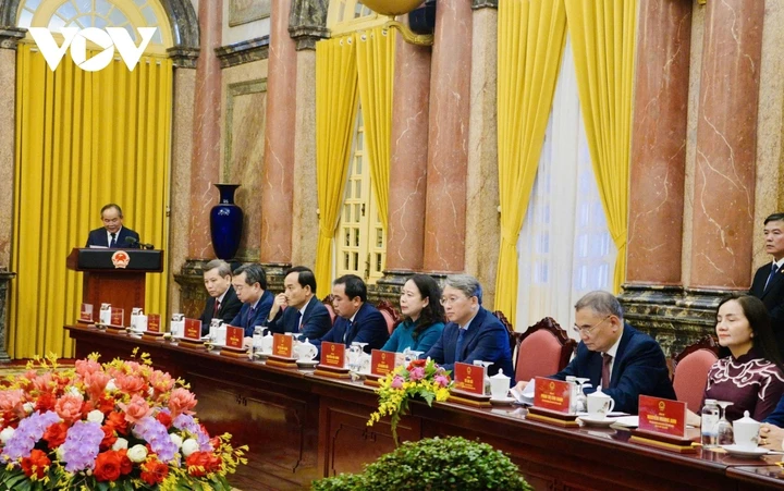Lễ bàn giao các nhiệm vụ của Chủ tịch nước tới Tổng Bí thư, Chủ tịch nước Tô Lâm Lễ bàn giao các nhiệm vụ của Chủ tịch nước tới Tổng Bí thư, Chủ tịch nước Tô Lâm