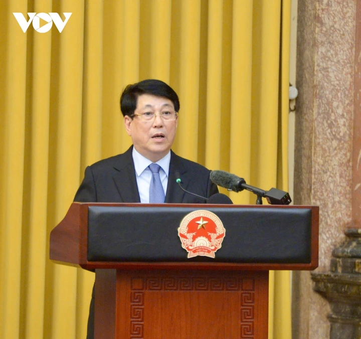 Lễ bàn giao các nhiệm vụ của Chủ tịch nước tới Tổng Bí thư, Chủ tịch nước Tô Lâm Lễ bàn giao các nhiệm vụ của Chủ tịch nước tới Tổng Bí thư, Chủ tịch nước Tô Lâm