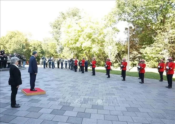 Lễ đón Tổng Bí thư, Chủ tịch nước Tô Lâm thăm cấp Nhà nước Canada Lễ đón Tổng Bí thư, Chủ tịch nước Tô Lâm thăm cấp Nhà nước Canada