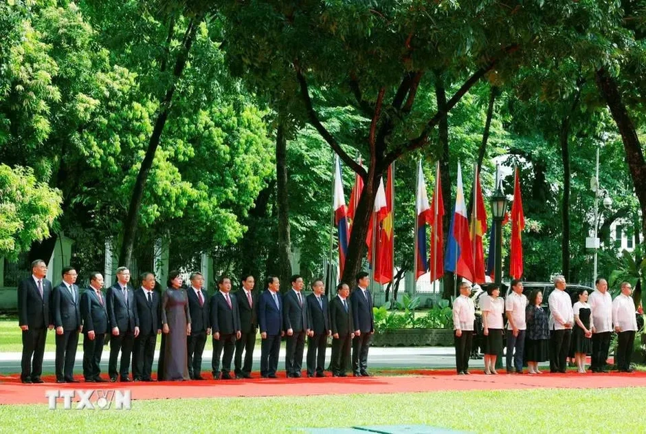 Lễ đón Tổng Bí thư, Chủ tịch nước Tô Lâm thăm cấp Nhà nước Philippines