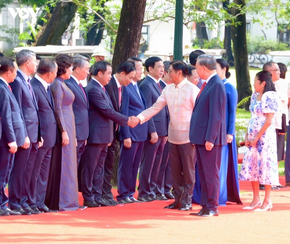 Lễ đón trọng thể Tổng Bí thư, Chủ tịch nước Tô Lâm thăm cấp Nhà nước Philippines Lễ đón trọng thể Tổng Bí thư, Chủ tịch nước Tô Lâm thăm cấp Nhà nước Philippines