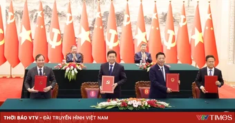 Lễ ký kết một số văn kiện hợp tác tiêu biểu giữa Việt Nam - Trung Quốc