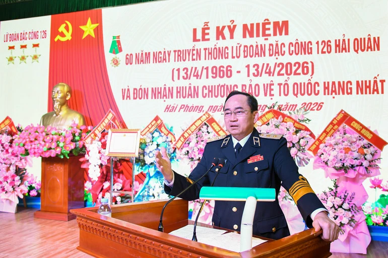Lữ đoàn 126 Đặc công Hải quân kỷ niệm 60 năm Ngày truyền thống Lữ đoàn 126 Đặc công Hải quân kỷ niệm 60 năm Ngày truyền thống