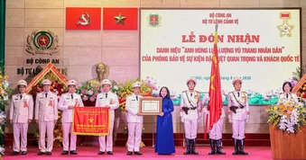 Lực lượng cảnh vệ góp phần lan tỏa một Việt Nam hòa bình, an toàn, tin cậy
