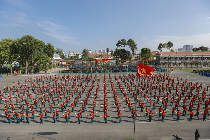 Lực lượng vũ trang TPHCM ra quân huấn luyện năm 2026 Lực lượng vũ trang TPHCM ra quân huấn luyện năm 2026