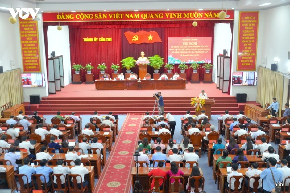 Mô hình chính quyền 2 cấp ở Cần Thơ phát huy hiệu quả sau một năm Mô hình chính quyền 2 cấp ở Cần Thơ phát huy hiệu quả sau một năm