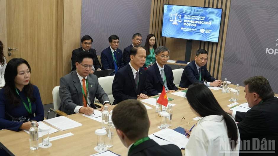 Mở rộng hợp tác Việt-Nga trong lĩnh vực tư pháp Mở rộng hợp tác Việt-Nga trong lĩnh vực tư pháp