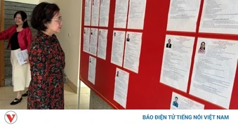 Mỗi lá phiếu có trách nhiệm là "viên gạch hồng" dựng xây tương lai của đất nước