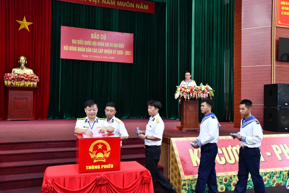 Một đơn vị tại đặc khu Phú Quốc tổ chức bầu cử sớm Một đơn vị tại đặc khu Phú Quốc tổ chức bầu cử sớm