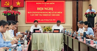 Mức độ hài lòng của người dân và doanh nghiệp ở xã Bà Điểm đạt 100%