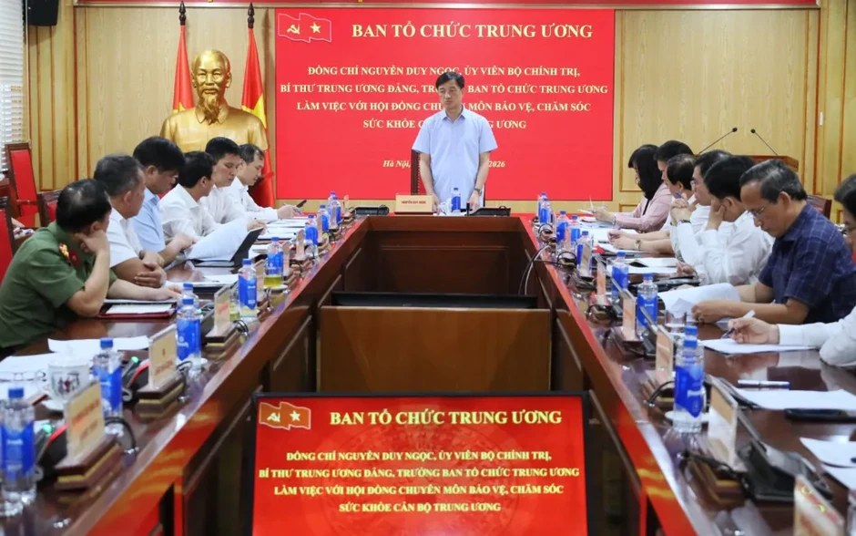Nâng cao chất lượng công tác bảo vệ, chăm sóc sức khỏe cán bộ Trung ương