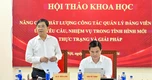 Nâng cao chất lượng quản lý đảng viên trong tình hình mới