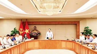 Nâng cao chất lượng tham mưu, giúp việc Đảng ủy Chính phủ