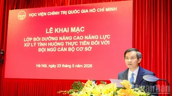 Nâng cao năng lực, xử lý tình huống thực tiễn đối với đội ngũ cán bộ, công chức cấp cơ sở