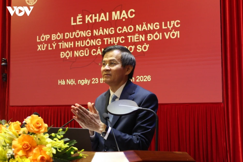 Nâng cao năng lực xử lý tính huống thực tiễn đối với độ ngũ cán bộ cơ sở Nâng cao năng lực xử lý tính huống thực tiễn đối với độ ngũ cán bộ cơ sở