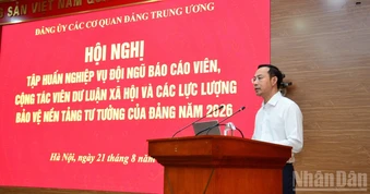 Nâng cao tính chủ động, tính chiến đấu và hiệu quả trong công tác bảo vệ nền tảng tư tưởng của Đảng
