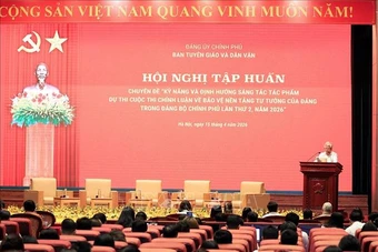 Nâng tầm chất lượng tác phẩm dự thi chính luận về bảo vệ nền tảng tư tưởng của Đảng