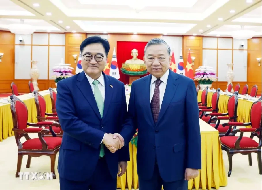 Nâng tầm quan hệ Đối tác Chiến lược toàn diện giữa Việt Nam và Hàn Quốc Nâng tầm quan hệ Đối tác Chiến lược toàn diện giữa Việt Nam và Hàn Quốc