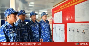 Ngày hội bầu cử lan tỏa từ đất liền đến biển đảo