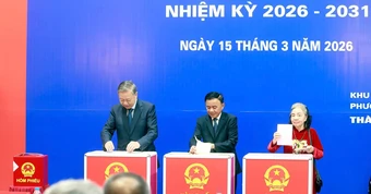 Nhiều địa phương có tỷ lệ bầu cử cao