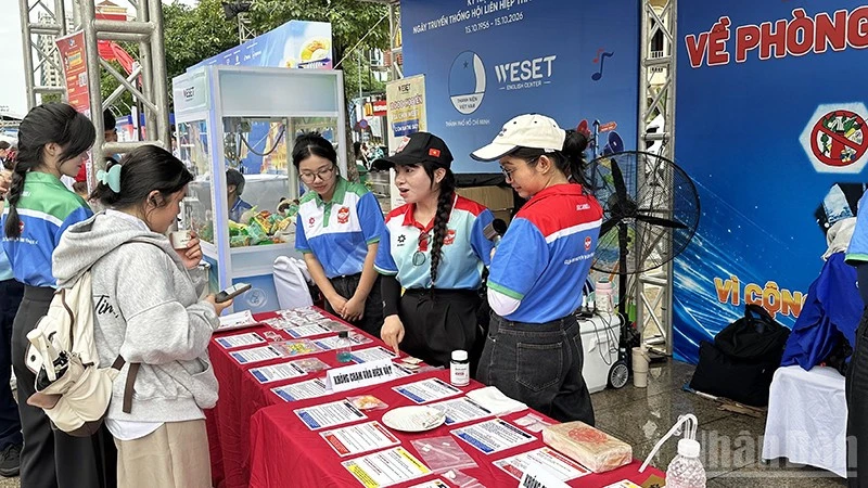 Nhiều hoạt động chào mừng kỷ niệm 70 năm Hội Liên hiệp Thanh niên Việt Nam Nhiều hoạt động chào mừng kỷ niệm 70 năm Hội Liên hiệp Thanh niên Việt Nam