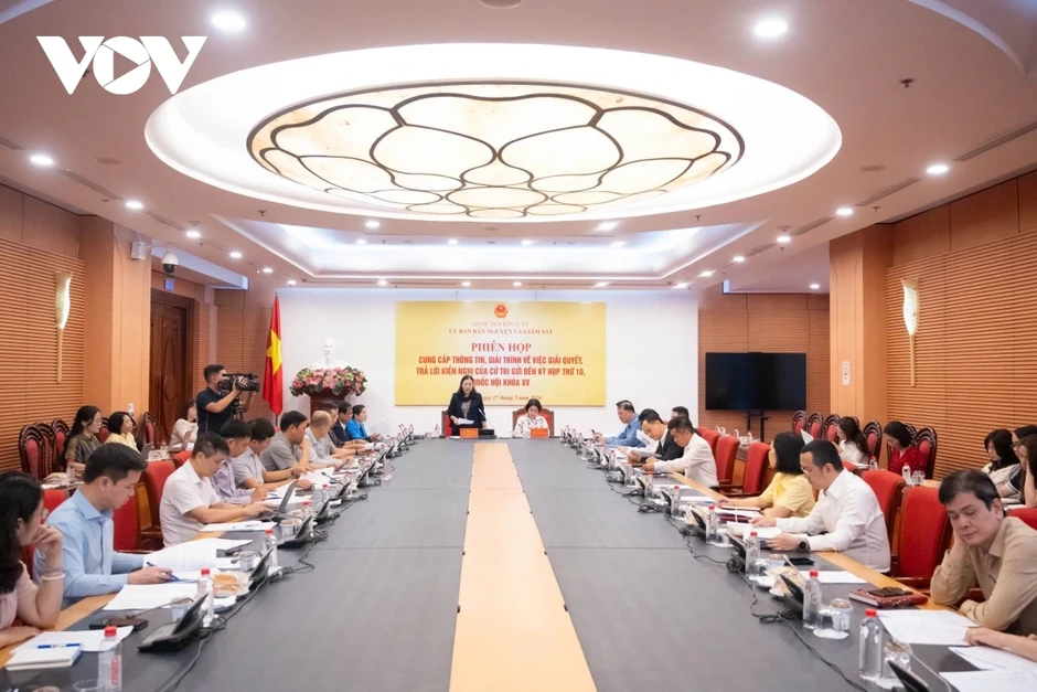 Nhiều kiến nghị cử tri được xử lý kịp thời, góp phần tháo gỡ bức xúc xã hội