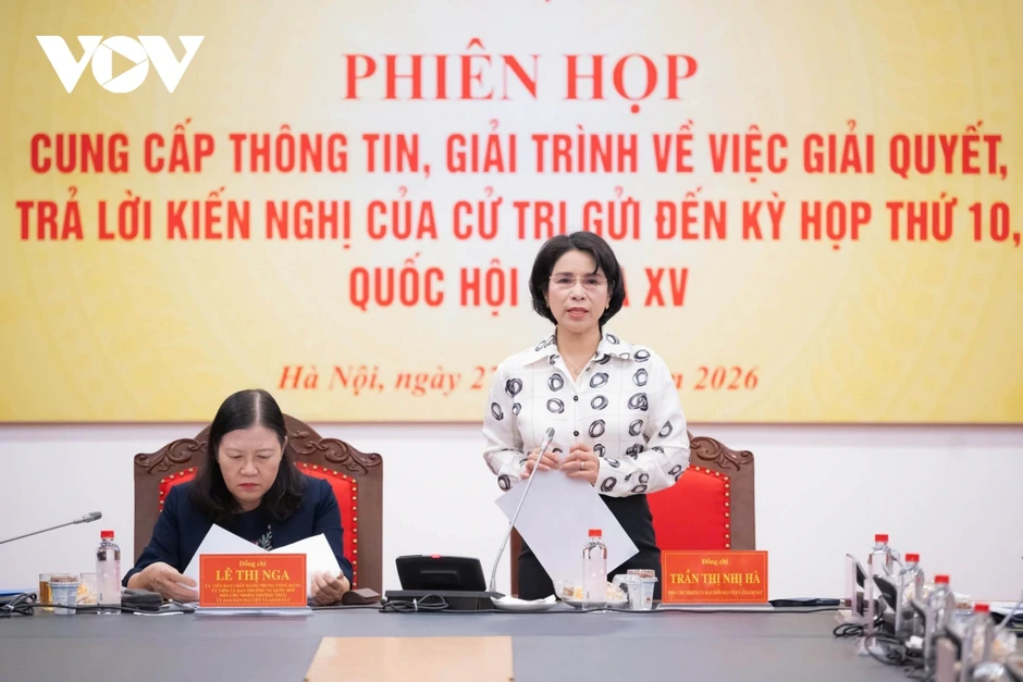 Nhiều kiến nghị cử tri được xử lý kịp thời, góp phần tháo gỡ bức xúc xã hội