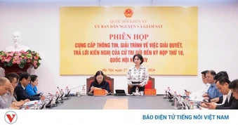 Nhiều kiến nghị cử tri được xử lý kịp thời, góp phần tháo gỡ bức xúc xã hội