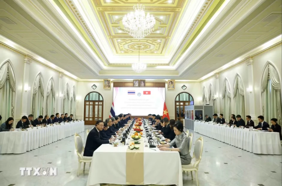 Những hình ảnh Tổng Bí thư, Chủ tịch nước Tô Lâm hội đàm với Thủ tướng Thái Lan