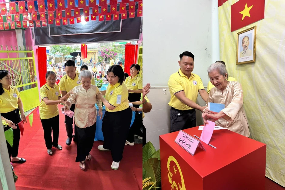 Những lá phiếu đầy trách nhiệm của 'cử tri đặc biệt' tại TP Hồ Chí Minh Những lá phiếu đầy trách nhiệm của 'cử tri đặc biệt' tại TP Hồ Chí Minh