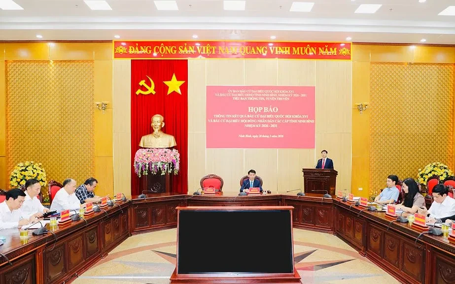 Ninh Bình: Công bố danh sách 85 người trúng cử đại biểu HĐND tỉnh nhiệm kỳ 2026 - 2031