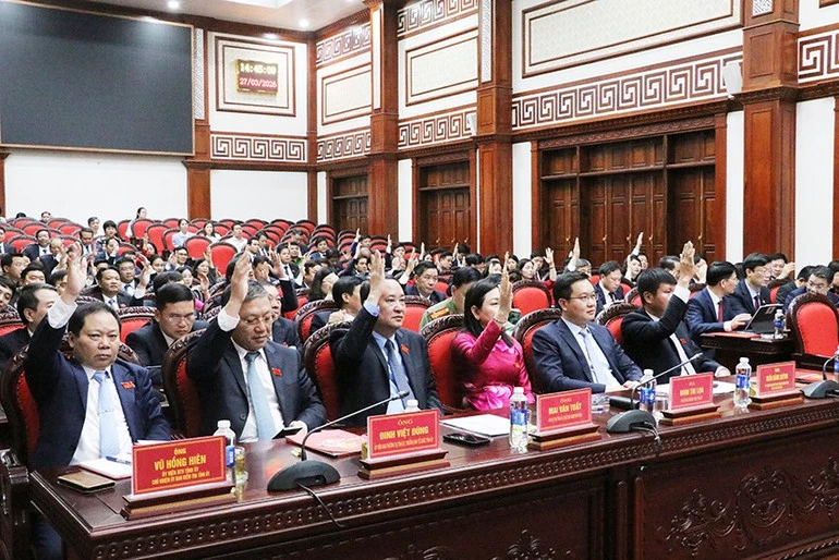 Ninh Bình kiện toàn nhân sự lãnh đạo chủ chốt của bộ máy chính quyền tỉnh Ninh Bình kiện toàn nhân sự lãnh đạo chủ chốt của bộ máy chính quyền tỉnh