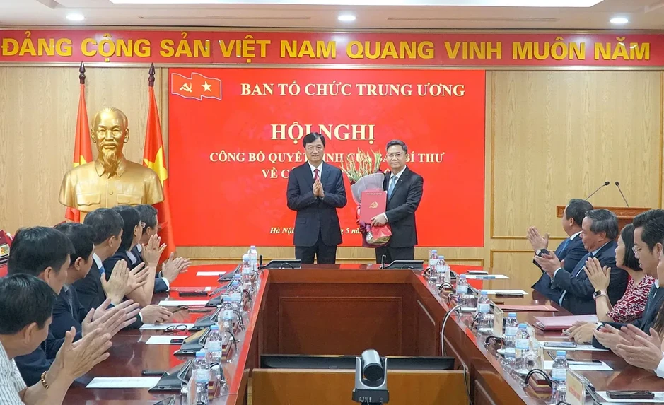 Ông Hà Minh Hải giữ chức Phó Trưởng Ban Tổ chức Trung ương
