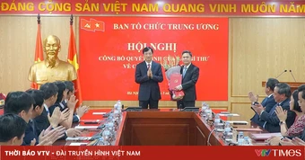 Ông Hà Minh Hải giữ chức Phó Trưởng Ban Tổ chức Trung ương