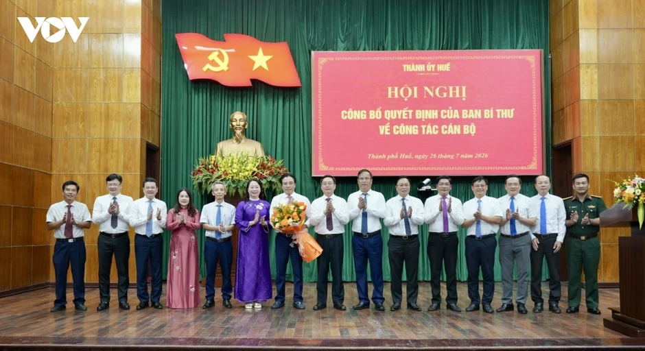 Ông Lê Trí Thanh được điều động giữ chức Phó Bí thư Thành ủy Huế Ông Lê Trí Thanh được điều động giữ chức Phó Bí thư Thành ủy Huế