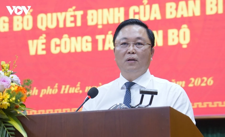 Ông Lê Trí Thanh được điều động giữ chức Phó Bí thư Thành ủy Huế Ông Lê Trí Thanh được điều động giữ chức Phó Bí thư Thành ủy Huế