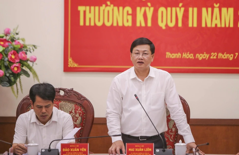 Ông Mai Xuân Liêm được giao phụ trách, điều hành UBND tỉnh Thanh Hóa Ông Mai Xuân Liêm được giao phụ trách, điều hành UBND tỉnh Thanh Hóa