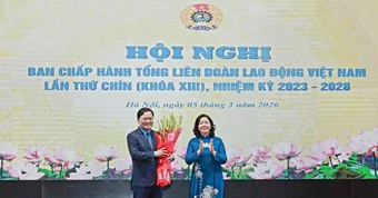 Ông Nguyễn Anh Tuấn được bầu làm Chủ tịch Tổng Liên đoàn Lao động Việt Nam