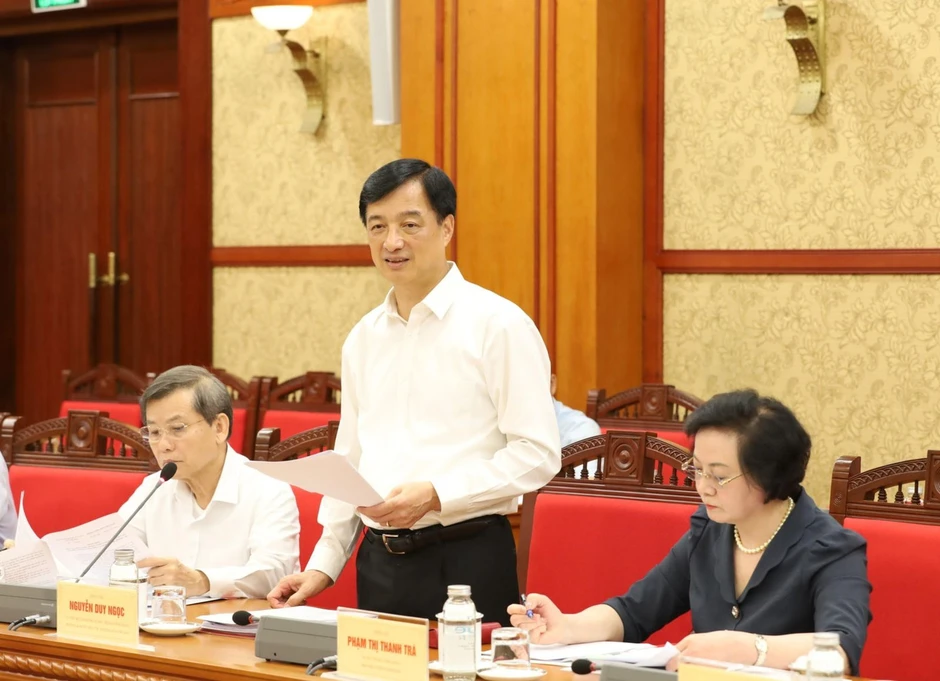 Ông Nguyễn Duy Ngọc làm Trưởng Ban Chỉ đạo về sơ kết 1 năm chính quyền địa phương 2 cấp Ông Nguyễn Duy Ngọc làm Trưởng Ban Chỉ đạo về sơ kết 1 năm chính quyền địa phương 2 cấp